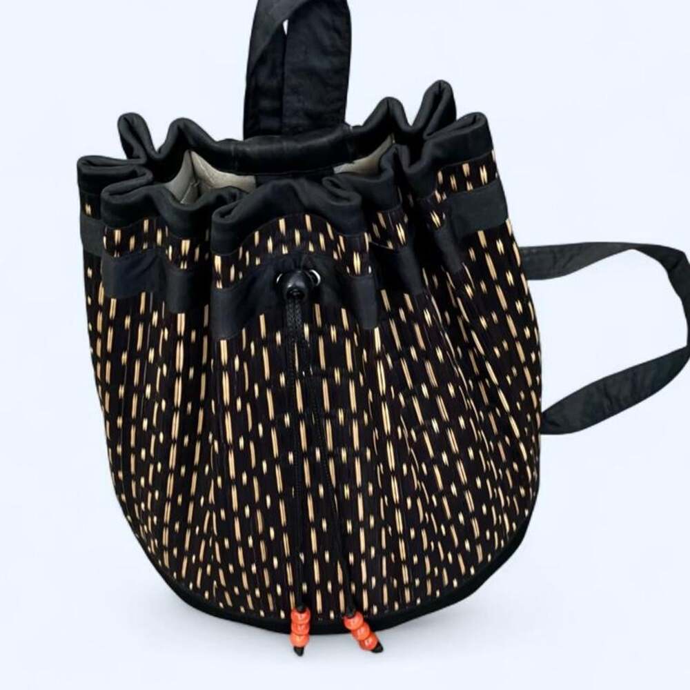 Baskets Of Cambodia Drawstring Bucket E 7 E 2